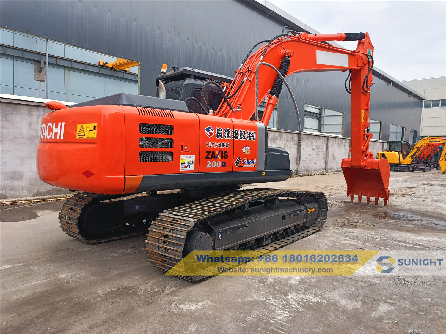 Used Hitachi Digger Mining Excavator Powered By Engine Core Components