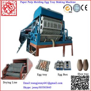 China Paper egg tray making machine/Egg tray molding machine on sale