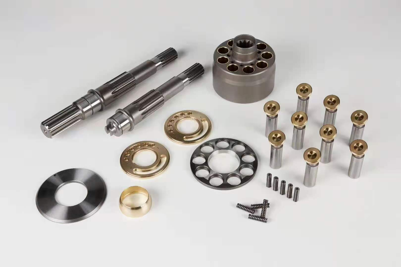MKV23 MKV33 Excavator Hydraulic Pump Parts Cylinder Block Piston Valve Plate