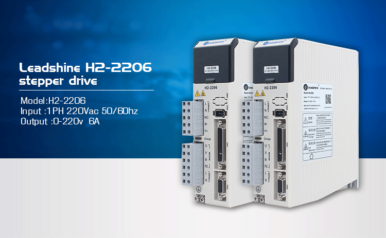 150-220vac High speed H2-2206 hybrid servo drive for stepper motor