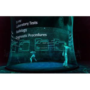 Custom HD Video Based 3d Holographic Projection System For Hologram Presentation