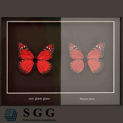 1.5mm 1.8mm 2mm non glare picture frame glass