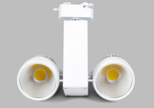 TIWIN Top Quality High CRI High Power Black Commercial 52W COB Gallery LED track lighting 50w for Stores,