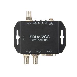 3G-SDI To VGA Converter Video To IP Converter With Splitter 7.5V-15V