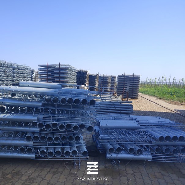 Diameter 76-120mm Ground Screw Post Anchor Iron Tube & Sheet Materia