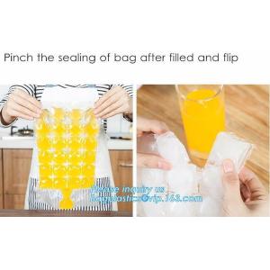 Disposable Ice Cube Tray Mold Water Injection Cocktail Makes Ice bag, self