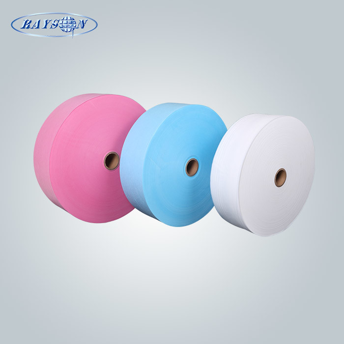 non toxic 100% PP Nonwoven Fabric For First Layer Or Third Layer