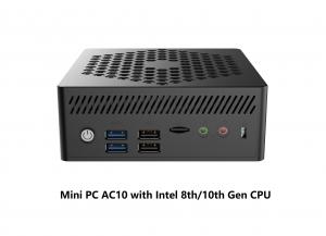 China 1000Mbps USB 2.0 Intel Core Mini PC Desktop Intel Quaq Core CPU i5 on sale