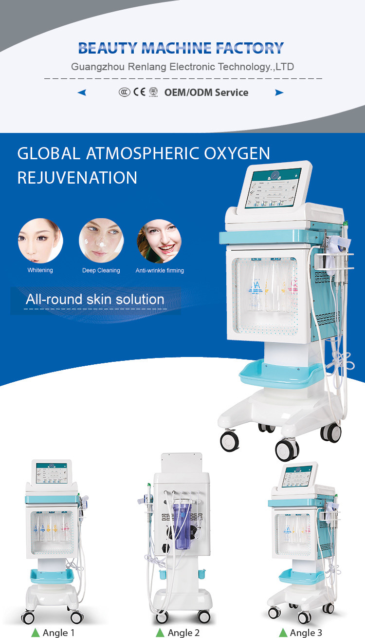 Jet Peel Deep Clean Facial Hydra Dermabrasion Machine for Skin Therapy
