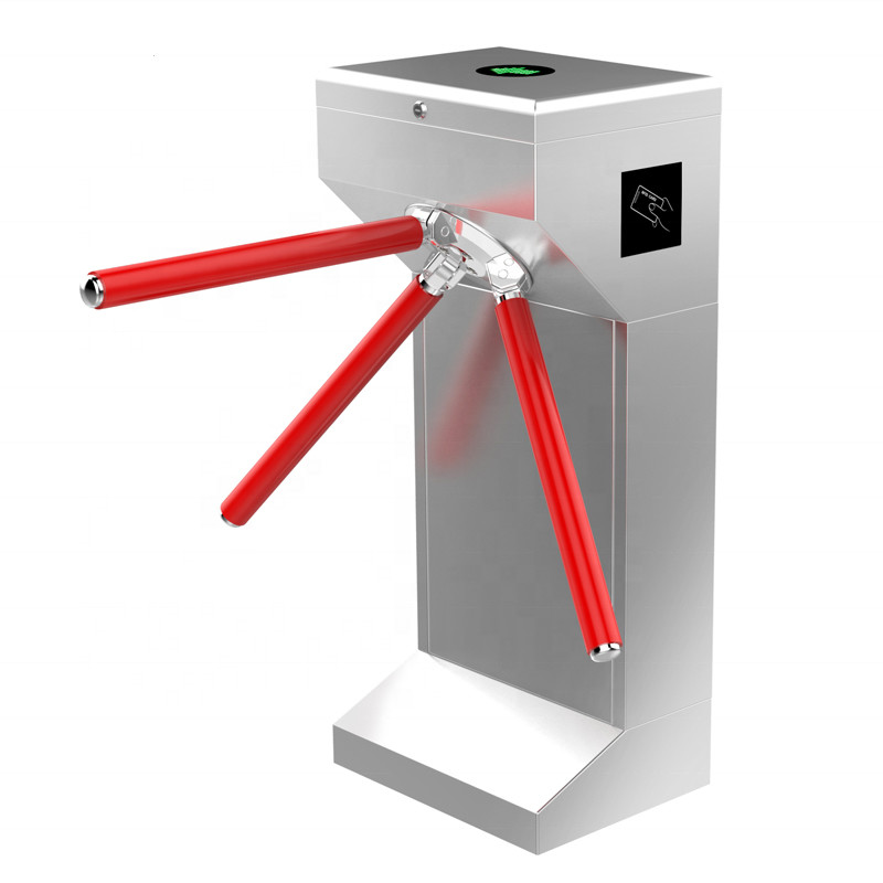 Robust Vertical Turnstile 2s Arm Open / Close Time 100w Power Consumption
