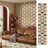 Buy cheap Raw Wood Color PVC Veneer Hexagon Sound Proof Panels from wholesalers