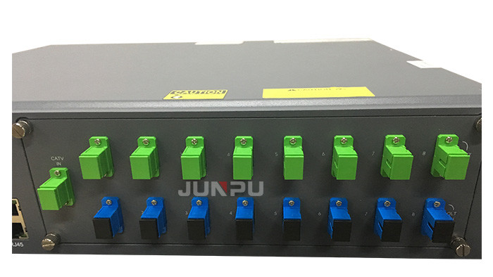Fiber Optical Amplifier 16 Ports 1550nm Wdm Edfa PON Each 16dbm Output