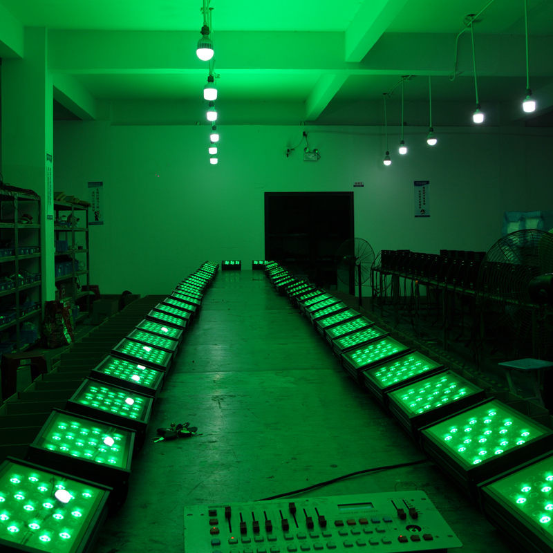 High Quality CE RoHs Listed 54x3W RGBW DMX LED Wall Washer Light Outdoor