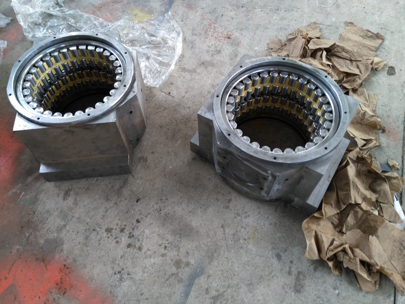 XK560 Open Rubber Mixing Mill Machine 90KW Rubber Mill Mixer