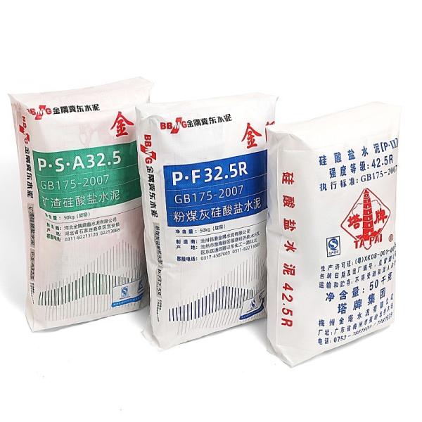 Hot Sale 25KG 40KG 50KG Ad Star Bags PP Block Bottom Bag Cement Valve Bags