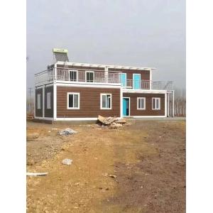 Zontop Modern Luxury Easy Assemble Steel Prefabricated 2 Story Frame 20ft Home