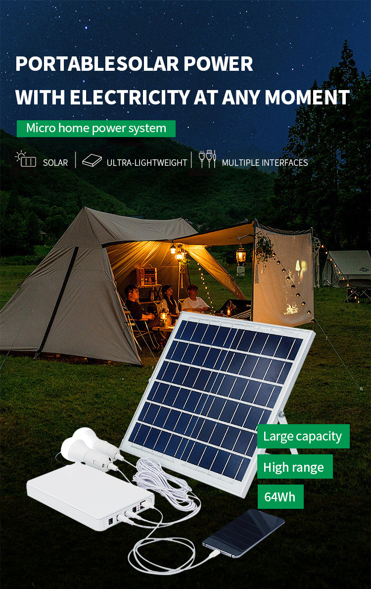 Outdoor 64Wh Portable Power Station Supply For Camping