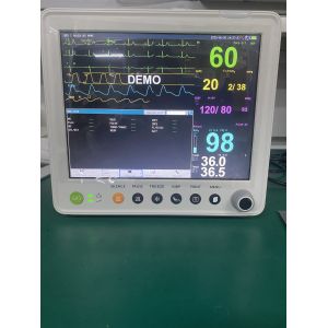 12.1'' Color TFT LCD Multiparameter Patient Monitor with 1 Year Warranty and
