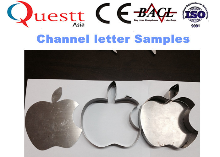 Cnc Bending Machine For 3d Channel Letter , Metal Bender Machine With Two Servo Motors