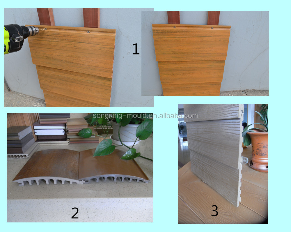 Leisure Facilities PVC Wall Siding Profile Fireproof and Environmentally Friendly