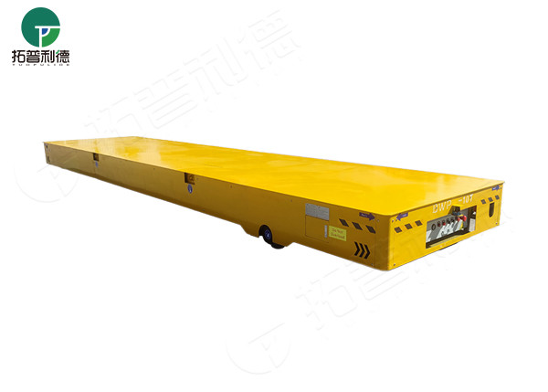 15T Billet Factory Material Battery Power Trackless Turn Transfer Car
