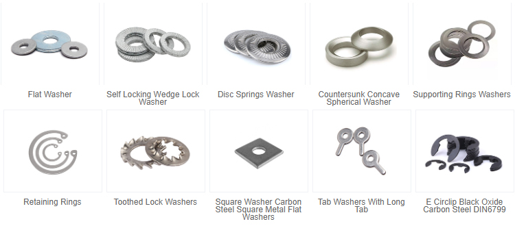 DIN 463 External Tab Stop Washer Stainless Steel Double Tab Washers With Long / Short Tap