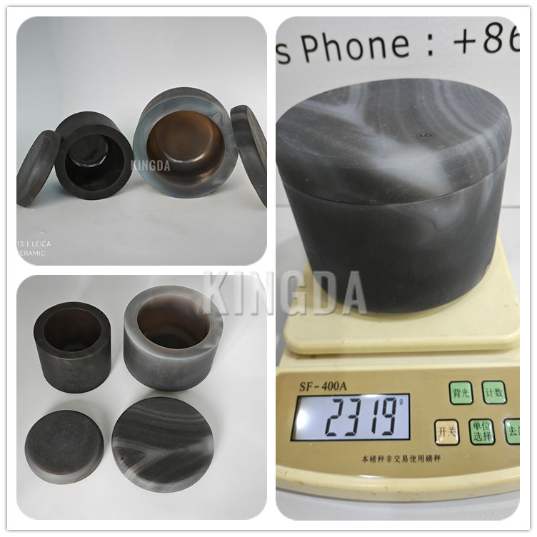 high polished Agate Milling Jars china wholesales for fritsch pulverisette 2