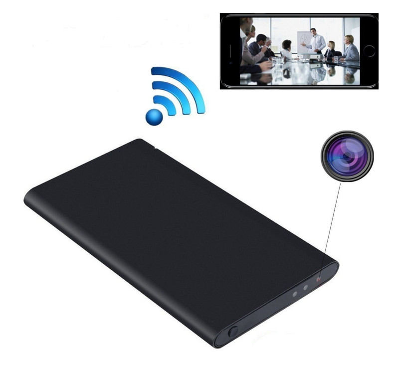 Hot Mini HD 1080P SPY Hidden Camera Power Bank Motion Detection Recorder 5000mAh Device Charger Black H2