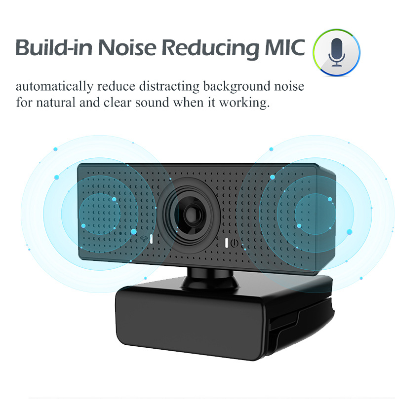 110 degree wide usb webcam building in Noise reducing MIC For PC Computer