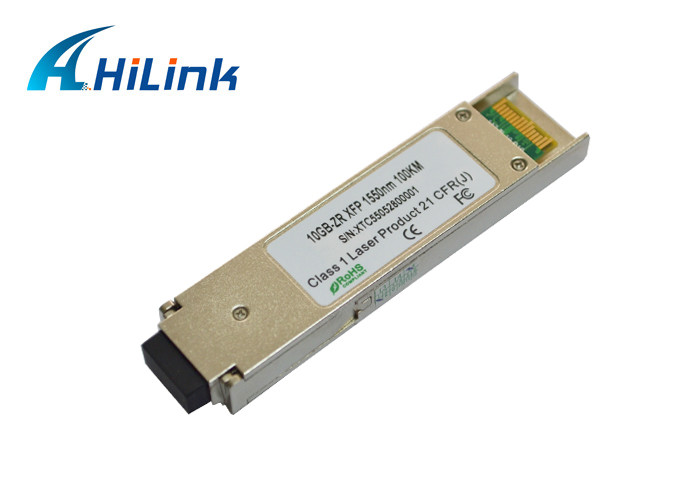 China Laser 10Gbase ZR XFP Transceiver Module 100KM 1550NM SM For Brand Switch on sale