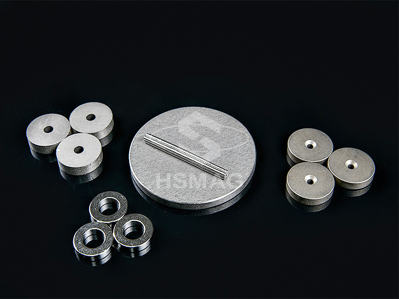 Electroplated Antiwear Circular Ring Samarium Cobalt SmCo Permanent Magnet Rotor Motor