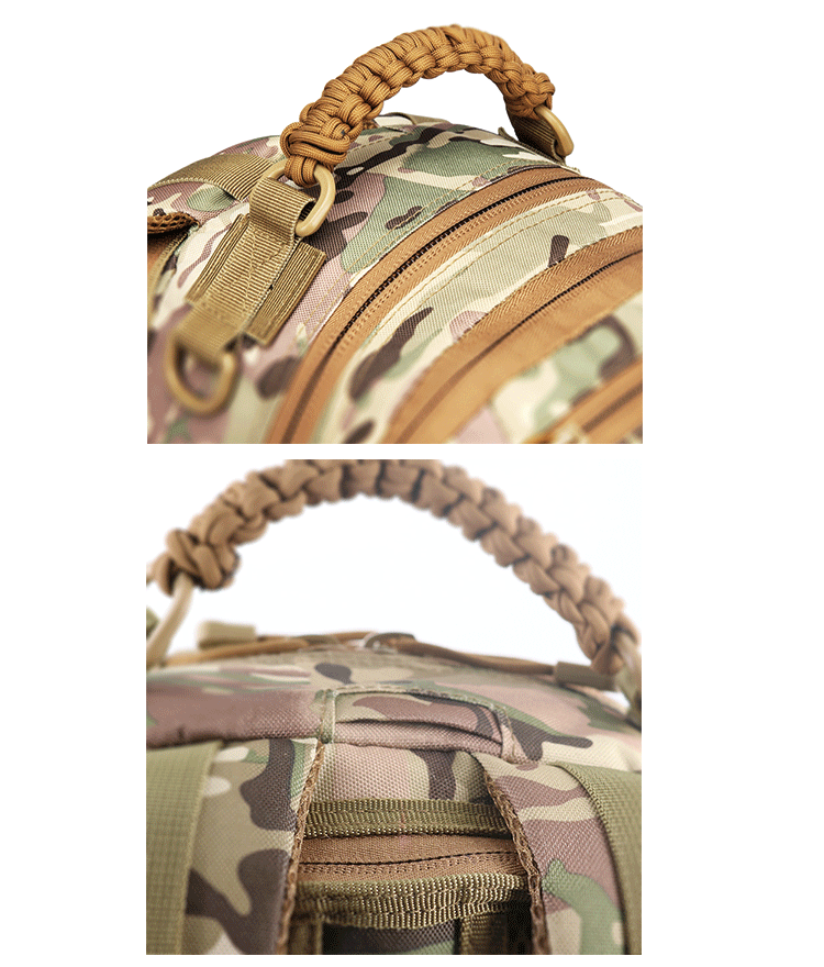 47*26*14cm Multi-Function Outdoor Training Camping Waterproof Backpack With Molle System Closure Type zipper