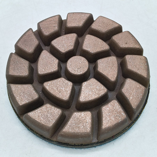 3" Copper Bond Transitional Polishing Pads for removing scratches for concrete floor Ultra Thick