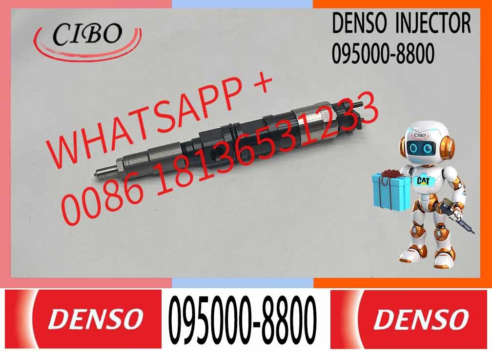 Construction Machinery Parts Common Rail Injector 095000-6490 095000-6491 095000-6492 095000-8800 RE529118 RE546781 RE524382