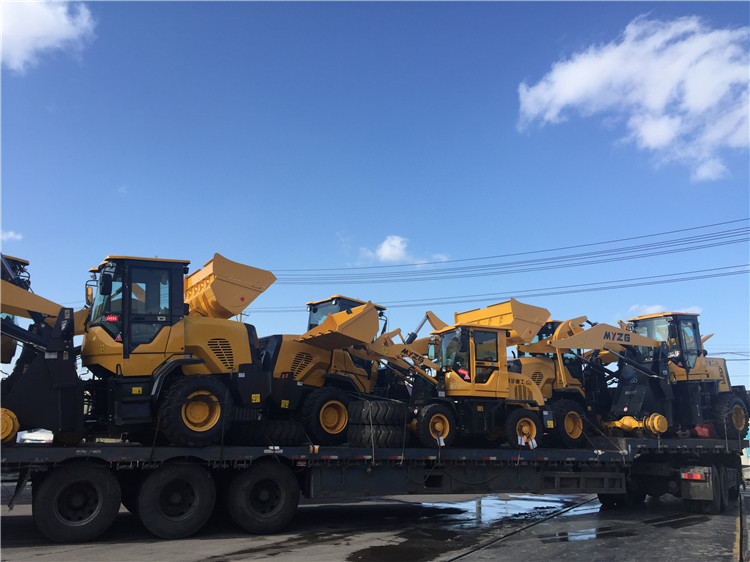 Kawasaki Hydraulic Pump Front Loader with Max. Dump Distance of 950mm and Performance