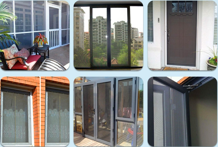 2-31.5m Black Ss316 Bullet Proof Window Screen Plain Weave