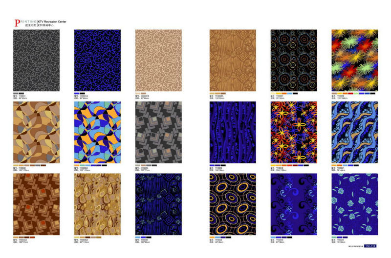 Living Room Modern Home Carpet Bright Color Tufted Nylon Printed Design