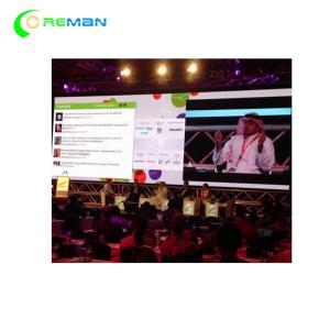 Seamless P10 Full Color LED Video Wall Display , Smd P5 P6 LED Sign Fixed