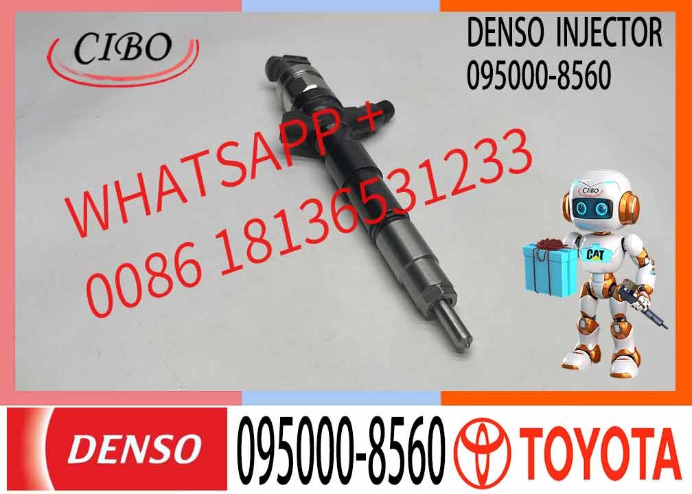 095000-8560 Common Rail Fuel Injector 095000-8560 095000-8290 23670-30370 23670-0L050 for Toyota Hilux 1KD-FTV for Denso