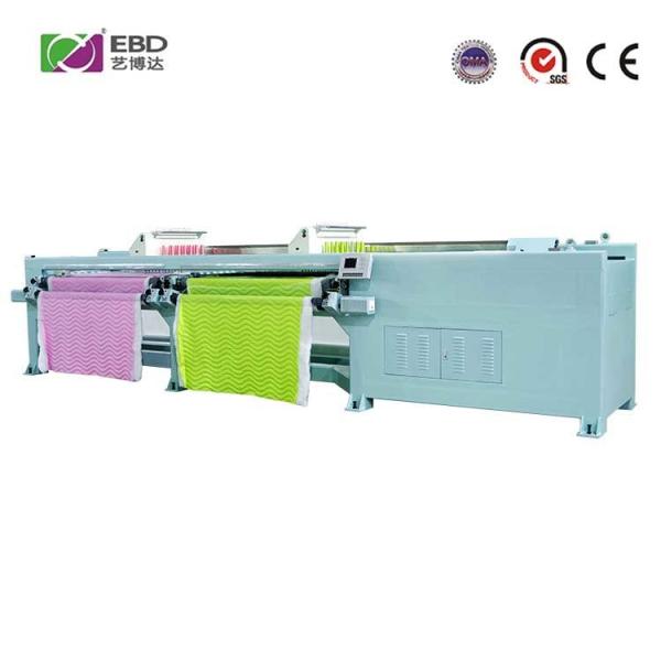 Fast Speed Horizontal Quilting Embroidery Machine Double Width 50.8mm Needle