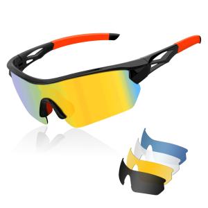 China Men Women Polarized Baseball Sunglasses With Polycarbonate Lenses on sale