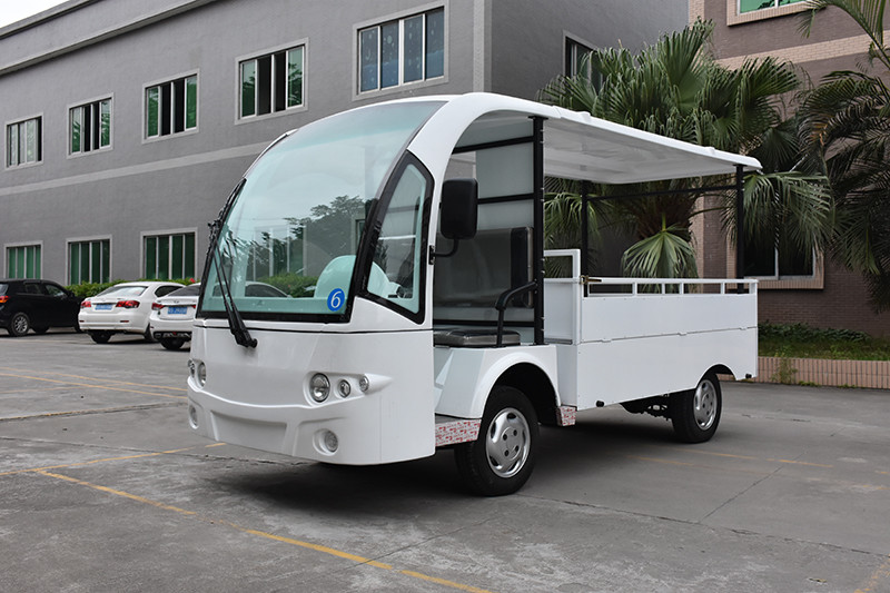 2 Seats Electric Cargo Van Street Legal Utility Vehicles With Container Box
