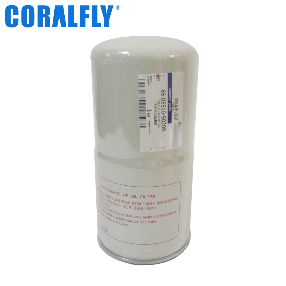 DOOSAN 65.05510-5020B Oil Filter Lube Filter For Excavator Equipment