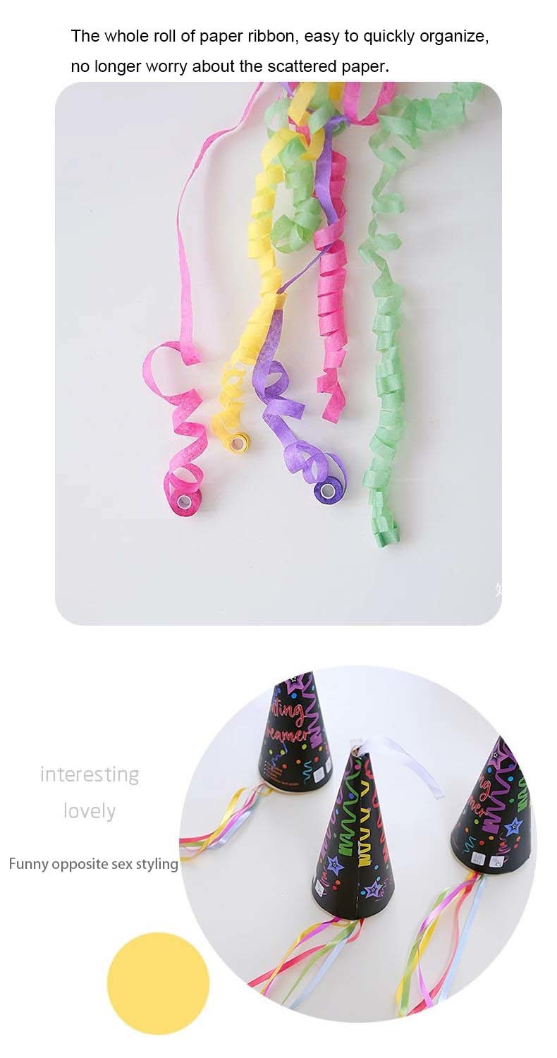 Eco-Friendly Confetti Streamer for All Festival Occasions Wedding Party