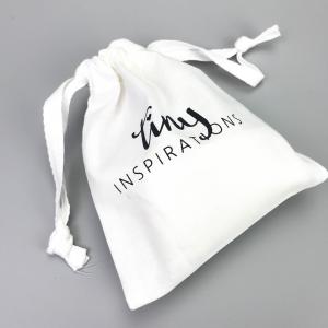 Cotton Strings 12*12cm 8oz Canvas Drawstring Bag