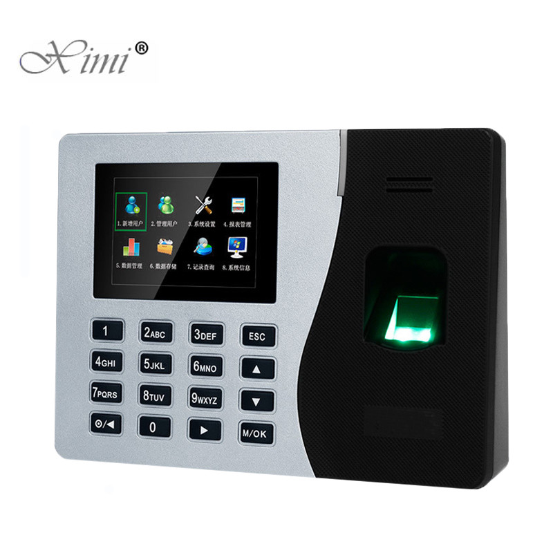 ZKTeco K14 Biometric Fingerprint Time Attendance System Machine With TCP/IP Fingerprint Time Recorder With Battery