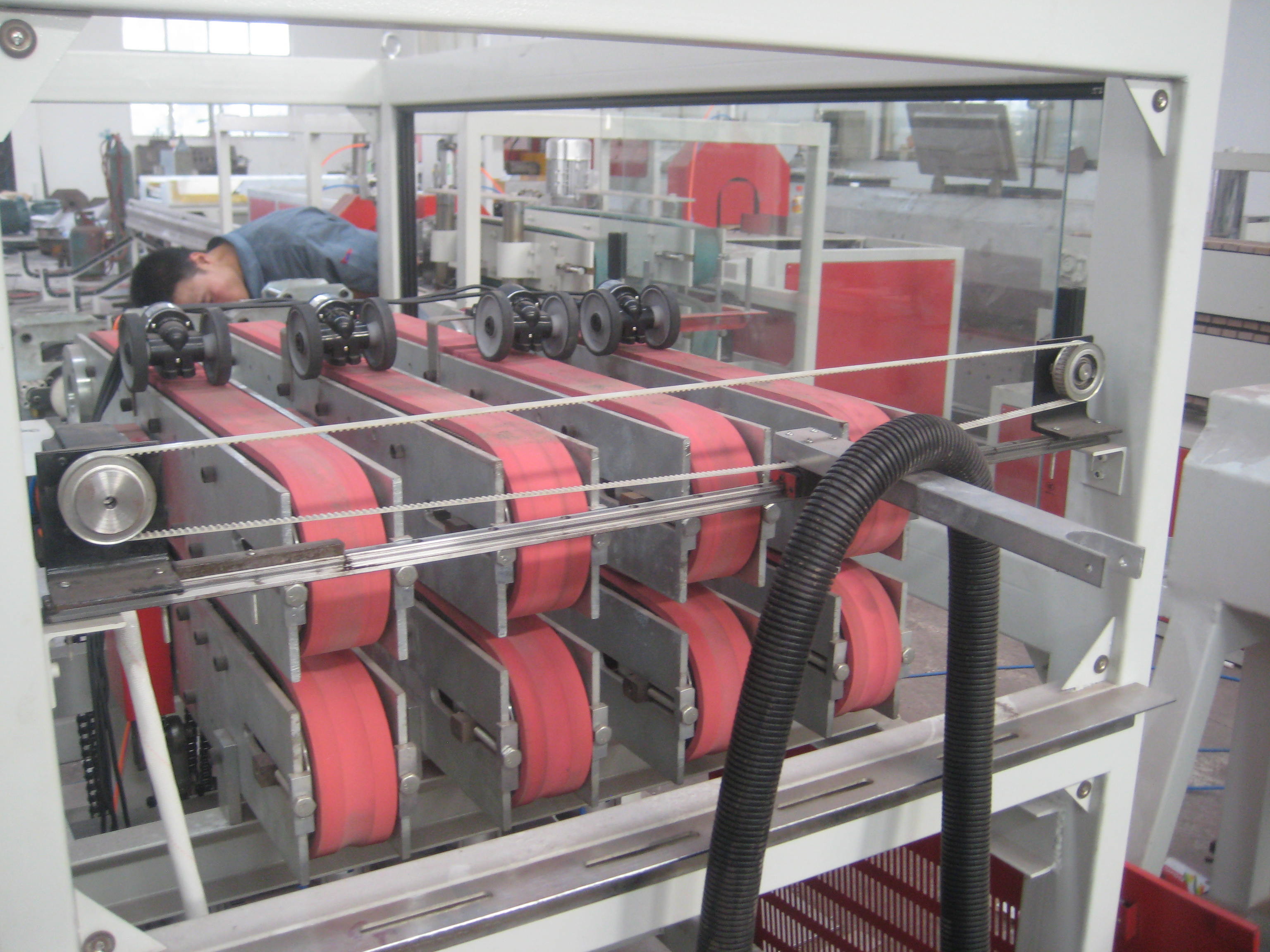 Automatic PVC Pipe Extrusion Line Four Strand Twin Screw