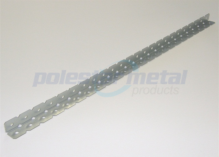 ISO Approved Construction Hardware , 25mm Building Framing Hardware Angle Brackets