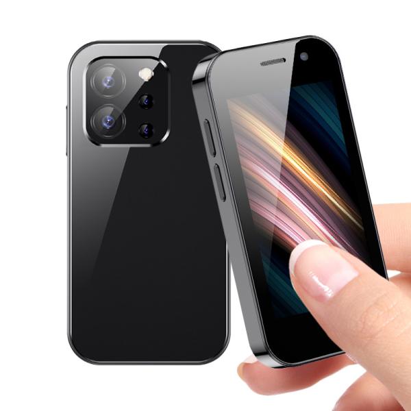 XS15 PRO EU Version 3.0'' Android 9.0 4G Small Mobile Phone Face ID Type C Dual