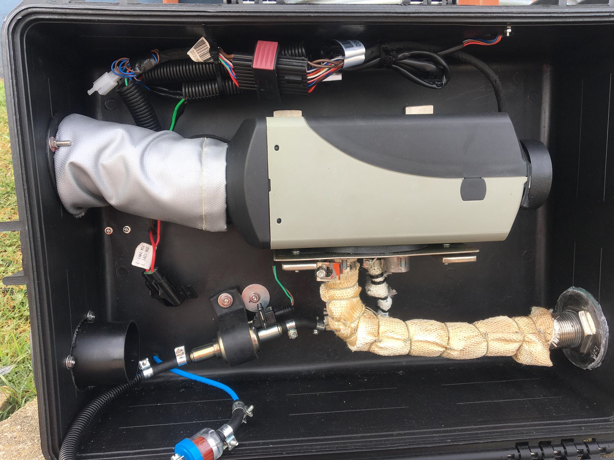 JP Eberspaecher 5kw 24v Diesel Coolant Water Heater For Boat Truck